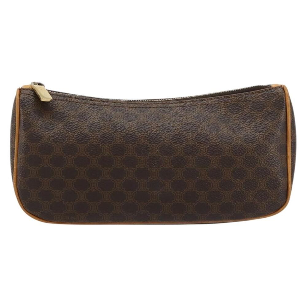 Celine Macadam Accessory Pouch Brown